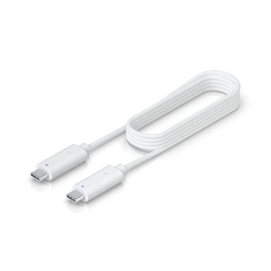 Picture of Ubiquiti AI Theta Audio Cable, Cable Connects AI Theta Audio to an AI Theta Hub, Length 1 m (3.3 ft), White