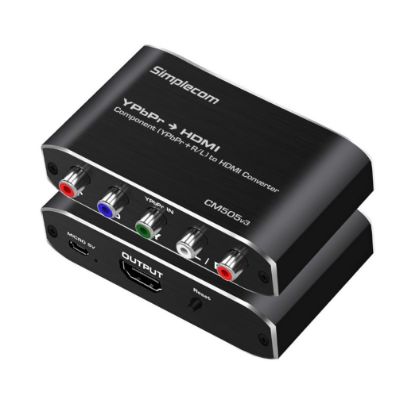 Picture of Simplecom CM505v3 Component (YPbPr + Stereo R/L) to HDMI Converter Full HD 1080p