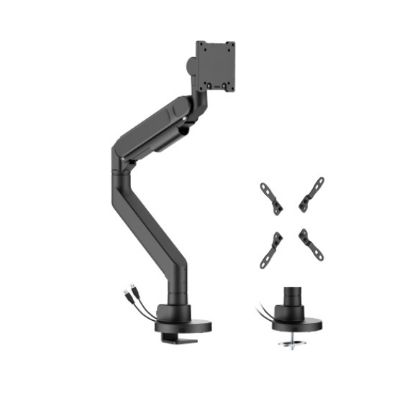 Picture of Brateck LDT92-C012UC-B FUTURE-PROOF HEAVY-DUTY GAS SPRING MONITOR ARM WITH USB PORTS (LS)