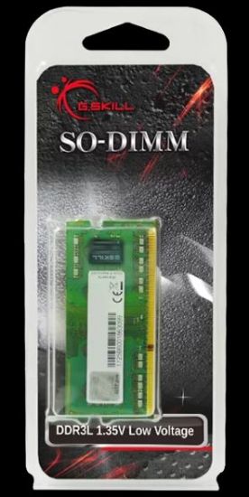 Picture of G.SKILL F3-1600C11S-8GSL GB (1 x 8GB)/ PC3-12800 / DDR3 1600 MT/s/ Timings 11-11-11-28/ Voltage 1.35 V/ N