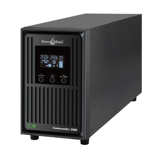 Picture of PowerShield Commander 2000VA/1800W - 10Amp, Line Interactive Pure Sine Wave Tower UPS with AVR, 4 AUS sockets, 2-year warranty
