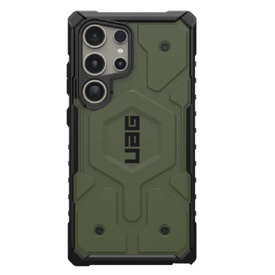 Picture of UAG Pathfinder Pro Magnetic Samsung Galaxy S24 Ultra 5G (6.8') Rugged Case - Olive Drab (214424117272), 18ft. Drop Protection (5.4M),10 Years Warranty