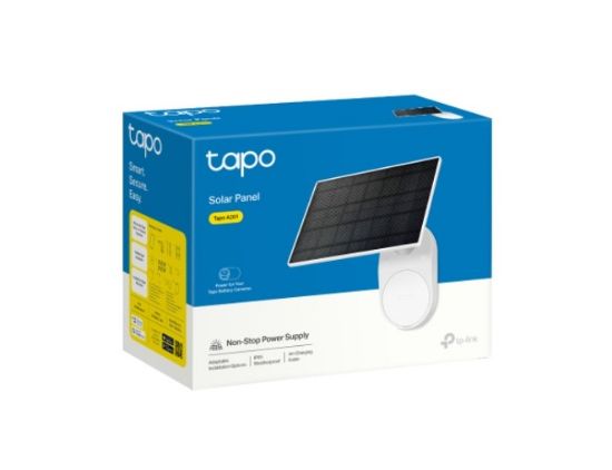Picture of TP-Link Tapo A201 Solar Panel, Compatible with all Tapo Battery Cameras (Tapo C420, Tapo C410, and Tapo C400)