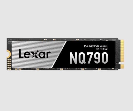 Picture of Lexar LNQ790X004T-RNNNG  Internal SSD 4TB M.2 2280 PCIe Gen 4x4 NVMe SSD up to 7000MB/s read, 6000MB/s write