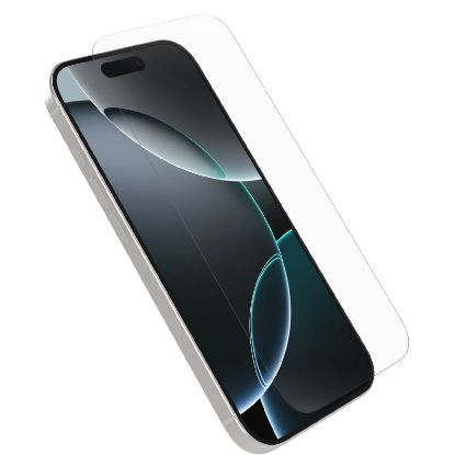 Picture of OtterBox Premium Glass Apple iPhone 16 Pro Max (6.9') Screen Protector Clear - (77-96191), DROP+ 3ft Protection, Anti-Scratch, 2 Years Warranty
