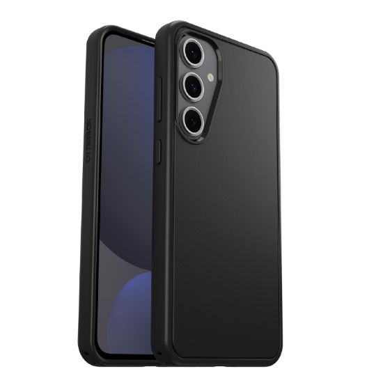 Picture of OtterBox Symmetry Samsung Galaxy S24 FE 5G (6.7') Case Black - (77-97072), Antimicrobial, DROP+ 3X Military Standard, Raised Edges, 7 Years Warranty