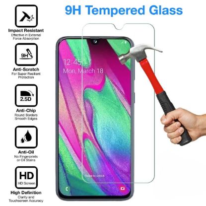 Picture of USP Samsung Galaxy A55 5G / Galaxy A35 5G (6.6') Tempered Glass Screen Protector : Full Coverage, 9H Hardness, Bubble-free, Anti-fingerprint