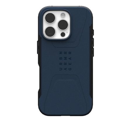 Picture of UAG Civilian MagSafe Apple iPhone 16 Pro (6.3') Rugged Case - Mallard (114444115555), 20ft. Drop Protection (6M),Tactical Grip, 10 Years Warranty