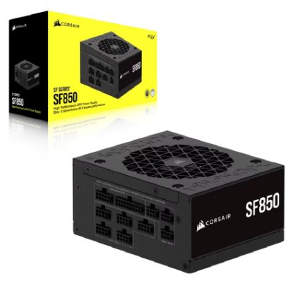 Picture of Corsair SF Series SF850 Fully Modular 80 PLUS Platinum SFX Power Supply (AU) – 850W, 92mm FDB, 8×SATA, 3×PCIe, 2×EPS, Type 5, 100K hrs, ATX 3.1