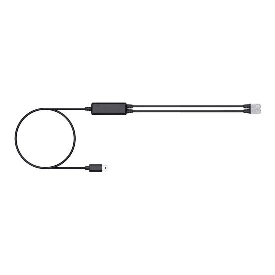 Picture of Yealink Telephone cable for WH64/WH65/WH68, Compatible  with  Cisco/Avaya/Poly/Grandstream/Mitel/Unify  phones,  without  remote  control  feature