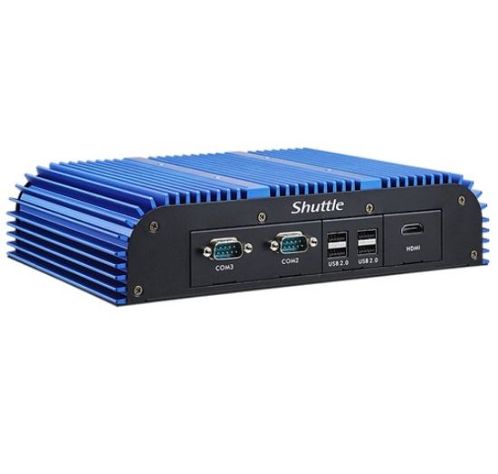 Picture of Shuttle BPCAL03I3 Box PC, Core i3-1215UE, 2x DDR5, 2x LAN, 3x COM, 1x M.2, 8x USB, 2x HDMI