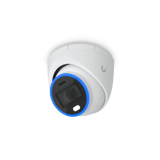 Picture of Ubiquiti AI Turret, White, All-weather,Vandal-proof 4K PoE+ Turret Camera, Enhanced AI Capabilities & IR, Visible LEDs for Night Vision,Incl