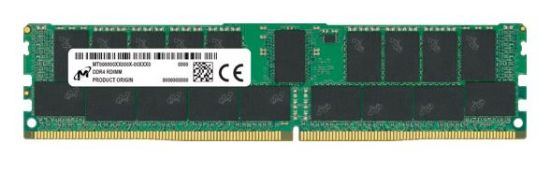Picture of Micron 64GB (1x64GB) DDR4 RDIMM 3200MHz CL22 2Rx4 ECC Registered Server Memory 3yr wty