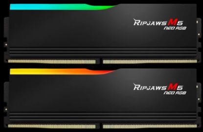 Picture of G.SKILL F5-6000J3636F16GX2-RM5NRK 32GB (2 x 16GB)/ DDR5 6000 MT/s/ Timings 36-36-36-96/ Voltage 1.35 V/ Ripjaws M5 Neo EXPO/XMP 3.0