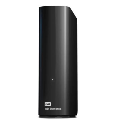 Picture of Western Digital WD Elements Desktop 20TB USB 3.0 3.5' External Hard Drive - Black Plug & Play Formatted NTFS for Windows 10/8.1/7