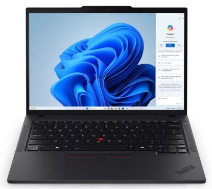 Picture of LENOVO ThinkPad T14 G5 14' WUXGA TOUCH IR Intel U7-155U 32GB DDR5 512GB SSD WIN 11 PRO Intel GPU AI PC NPU 11 TOPS Thunderbolt 3yr PREM 1.4kg