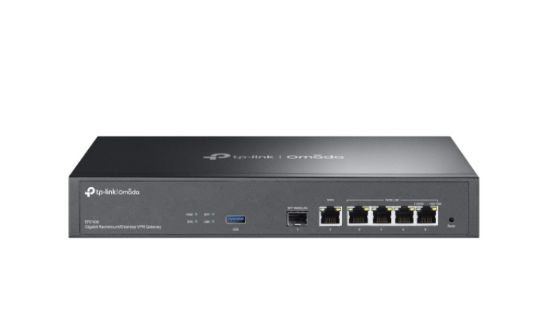 Picture of TP-Link ER7406 Omada Gigabit Rackmount/Desktop VPN Gateway, 1x Gigabit SFP WLAN/LAN, 5x Gigabit RJ45, 1x USB3.0, Load Balance, High Security VPN