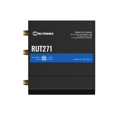 Picture of Teltonika RUT271 Redcap 5G Router, Instant LTE Failover, Backward Compatible with 4G LTE Cat 4, Low Latency, High Capacity, PSU included