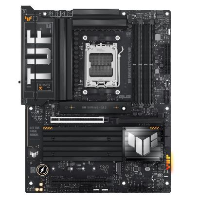 Picture of ASUS AMD TUF GAMING X870-PLUS WIFI (AM5) ATX Motherboard 4x DDR5 192GB, 1x PCIe 5.0 x16 slot, 4 x M.2 slots, 2x SATA, Wi-Fi 7, 1 x HDMI