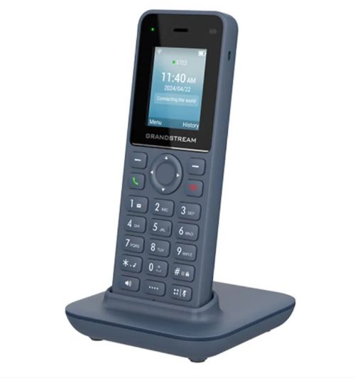 Picture of Grandstream WP816 Cordless Wi-Fi IP Phone with Integrated Dual-Band and 6-Hour Talk Time, Bluetooth, Wi-Fi, HD voice, 2 SIP Accounts, 2 Lines