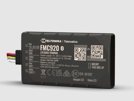 Picture of Teltonika Most Popular Compact 4G LTE Cat 1 Model for Basic Tracking - Reliable 4G (LTE Cat 1) connection with fallback to 2G (GSM) network