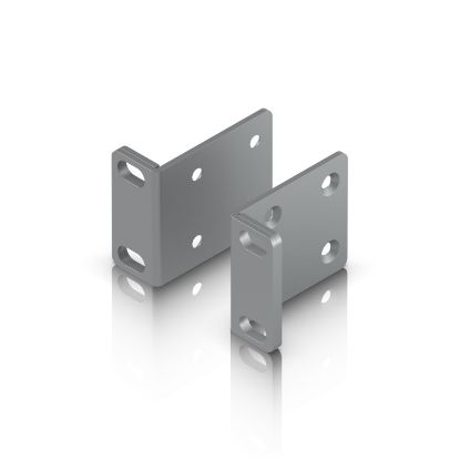 Picture of Ubiquiti Rack Ear Kit 1U, Replacement Rack Ears For UniFi 1U Rack-mount Devices, Included Precision Rack Mount Inserts & Screws