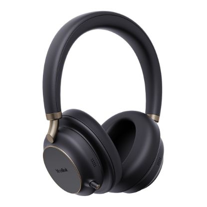 Picture of Yealink BH76 Plus Teams Black USB-C/A Bluetooth Stereo Headset, 5Mic Beamforming Noise Cancellation Talk time up to 35h, Bluetooth 5.3 USB-C/A Dongle
