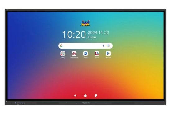 Picture of ViewSonic IFP6534 34 Android 14, EDLA, 65', Touch Point Windows: 40, Android: 20, EDLA: 20 Android 14 Certified ViewBoard 65' 4K Interactive Display