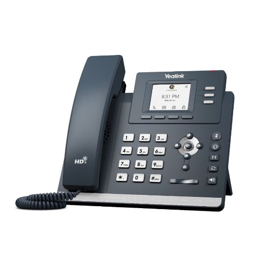 Picture of Yealink MP52 E2 Teams IP Phone, Android 13, Entry-level, Teams and Skype Compatible, 2.4-inch NON-touchscreen, HD Audio, Teams button, Supports Office