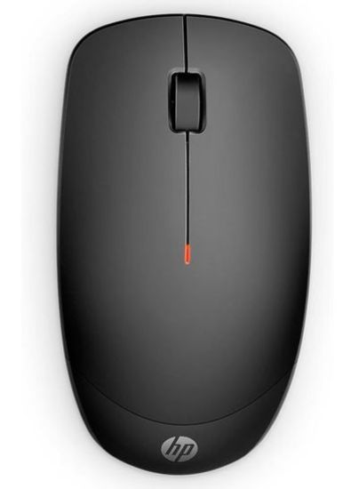 Picture of HP 235 Slim USB Wireless Optical Mouse - 2.4GHz 1600DPI 3 Buttons Red Optical Tracking Comfortable Sleek Durable USB Dongle 18 mths battery life
