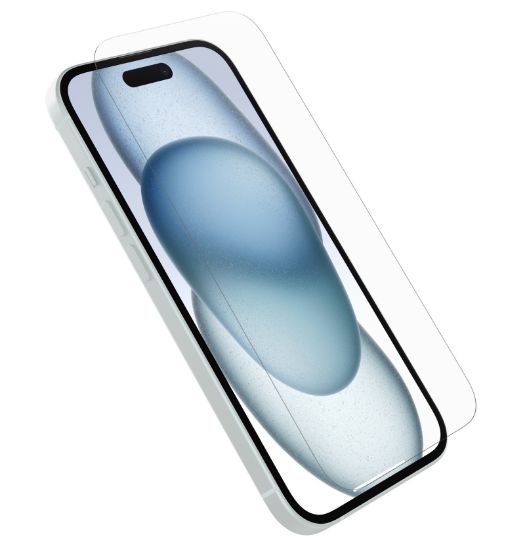 Picture of OtterBox Premium Glass Antimicrobial Apple iPhone 16e / iPhone 14/ iPhone 13 Pro/ iPhone 13 (6.1') Screen Protector Clear-(77-96629),2 Years Warranty