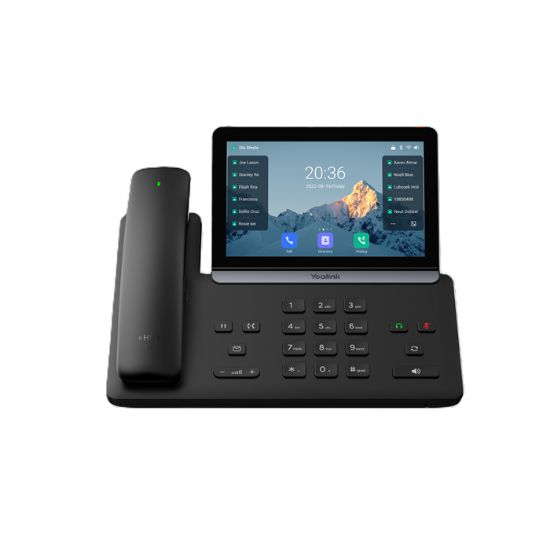 Picture of Yealink SIP-T88W Pro IP Phone, 7' Touchscreen, Android 13, HD Voice, Bluetooth Handset, Wi-Fi 6, Dual USB, PoE, Wall Mountable