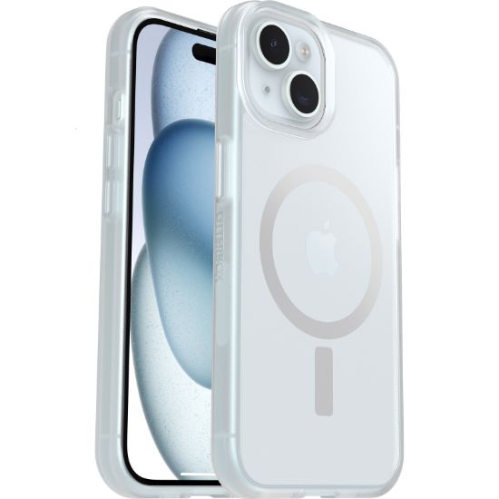 Picture of OtterBox React MagSafe Apple iPhone 16e/ iPhone 15/ iPhone 14/ iPhone 13 (6.1') Case Clear - (77-98201), DROP+ Military Standard, 7 Years Warranty