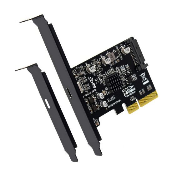 Picture of Simplecom EC318v2 PCI-e x4 to USB 3.2 Gen2x2 20Gbps USB-C Expansion Card