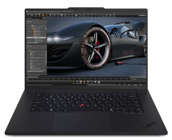 Picture of LENOVO ThinkPad P1 G7 16' WUXGA IR Intel U7-155H 32GB DDR5 1TB SSD Windows 11 PRO nVidia RTX 4060 AI PC NPU 11 TOPS WIFI7 Thunderbolt 3yr Prem 1.8kg