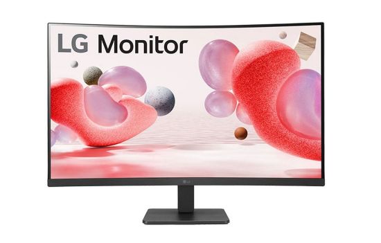 Picture of LG 31.5' 32BR50C-B 32' 1920 x1080 Curved FHD with 100Hz Refresh Rate 5 ms Response Time 3-Side Virtually Borderless Design AMD FreeSync Office Monitor