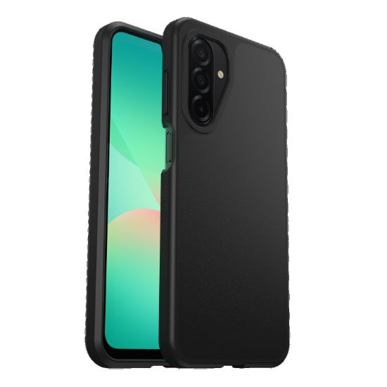 Picture of OtterBox React Samsung Galaxy A26 5G (6.7') Case Black - (77-97662), Antimicrobial, DROP+ Military Standard, Raised Edges, Hard Case, 7 Years Warranty