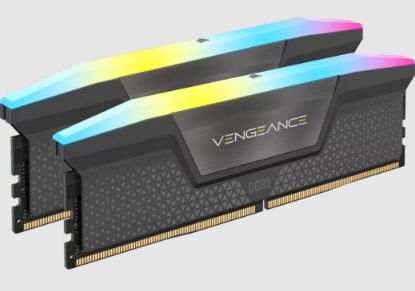 Picture of Corsair Vengeance RGB 64GB (2x32GB) DDR5 DRAM 6000MT/s CL30 AMD EXPO & Intel XMP Memory Kit
