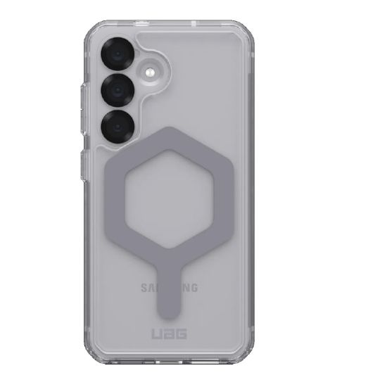 Picture of UAG Plyo Pro Samsung Galaxy S25 Rugged Case - Ice/Silver (214488114333), DROP+ Military Standard, Raised Screen Surround, 10 Years Warranty