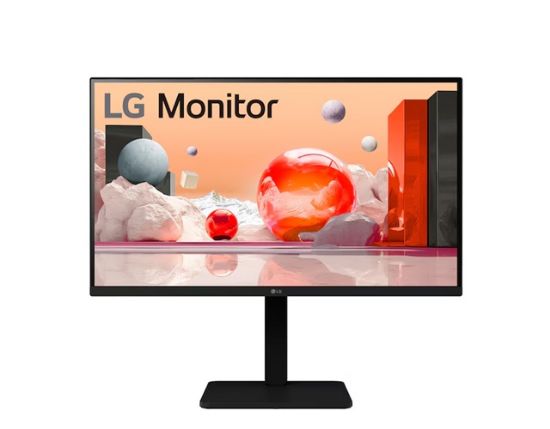 Picture of LG 27' IPS FHD 1920 x 1080, 100Hz 5ms, AMD FreeSync 16:9 Tilt/Height/Swivel/Pivot (Bi-direction) adjustable stand, 3yrs Monitor