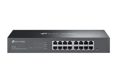 Picture of TP-Link ES216G Omada 16-Port Gigabit Easy Managed Switch, Flow Control, Loopback Detection, Port Isolation, Port Mirroring, LAG, VLAN, IGMP Snooping,