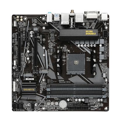 Picture of Gigabyte B550M DS3H AC AM4 Ryzen mATX Motherboard, 4x DDR4, 3x PCI-e, 2x M.2, 4x SATA III, RAID 0/1/10, 4x USB 3.2, 4x USB 2.0