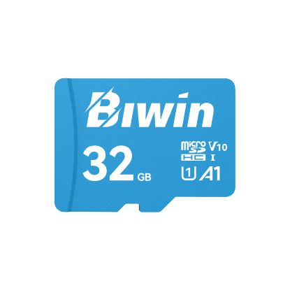 Picture of BIWIN MS100-32G  microSD3.0 Read & Write Speed up to 100MB/s & 30MB/s  case pack25/100 C10/U1/V10/A1 (32 GB)