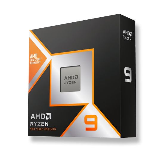 Picture of AMD Ryzen 9 9900X3D, 12Cores/24Threads, 120 watts, Max Freq 5.5Ghz, 140MB Cache, WOF, Radeon™ Graphics