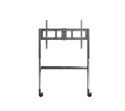 Picture of ViewSonic VB-STND-009 Slim Trolley Cart for 55' to 105' Display, Streamlined, height-adjustable design, 360° silent wheels with quick-release brakes