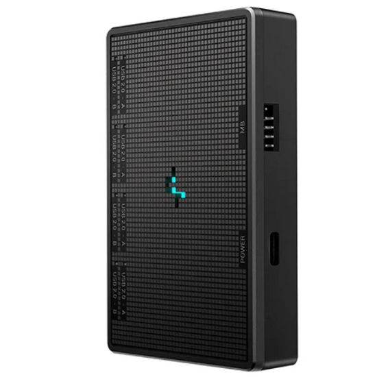 Picture of DeepCool UH-04 9-Pin USB 2.0 Hub, Magnet & Screw Fixation, USB2.0-9PIN×1,USB Type-C×1,USB2.0-9PIN×4