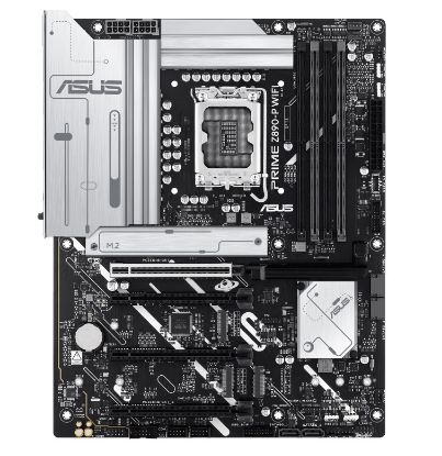 Picture of ASUS PRIME Z890-P WIFI-CSM LGA1851 ATX Motherboard 192GB, DDR5, 1 x PCIe 5.0 x16 slots, 4 x M.2 slots, 4 x SATA 6Gb/s