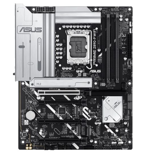 Picture of ASUS PRIME Z890-P WIFI-CSM LGA1851 ATX Motherboard 192GB, DDR5, 1 x PCIe 5.0 x16 slots, 4 x M.2 slots, 4 x SATA 6Gb/s