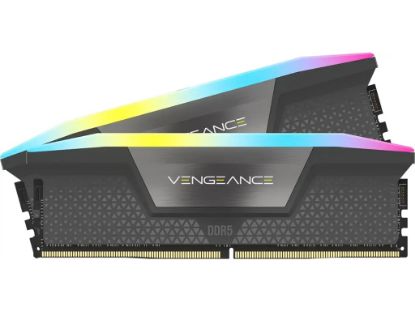 Picture of Corsair VENGEANCE® RGB 64GB (2 x 32GB) 288-Pin PC RAM DDR5 6000 (PC5 48000) Desktop Memory