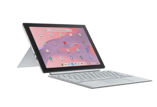 Picture of ASUS Chromebook 10.5'' WUXGA GLARE 400 nits (Touch), MT8186, 8GB DDR4X, 128G eMMC, Detachable, WIFI 6, Dual camera(5M Front/5M Rear), Stylus, Chrome,